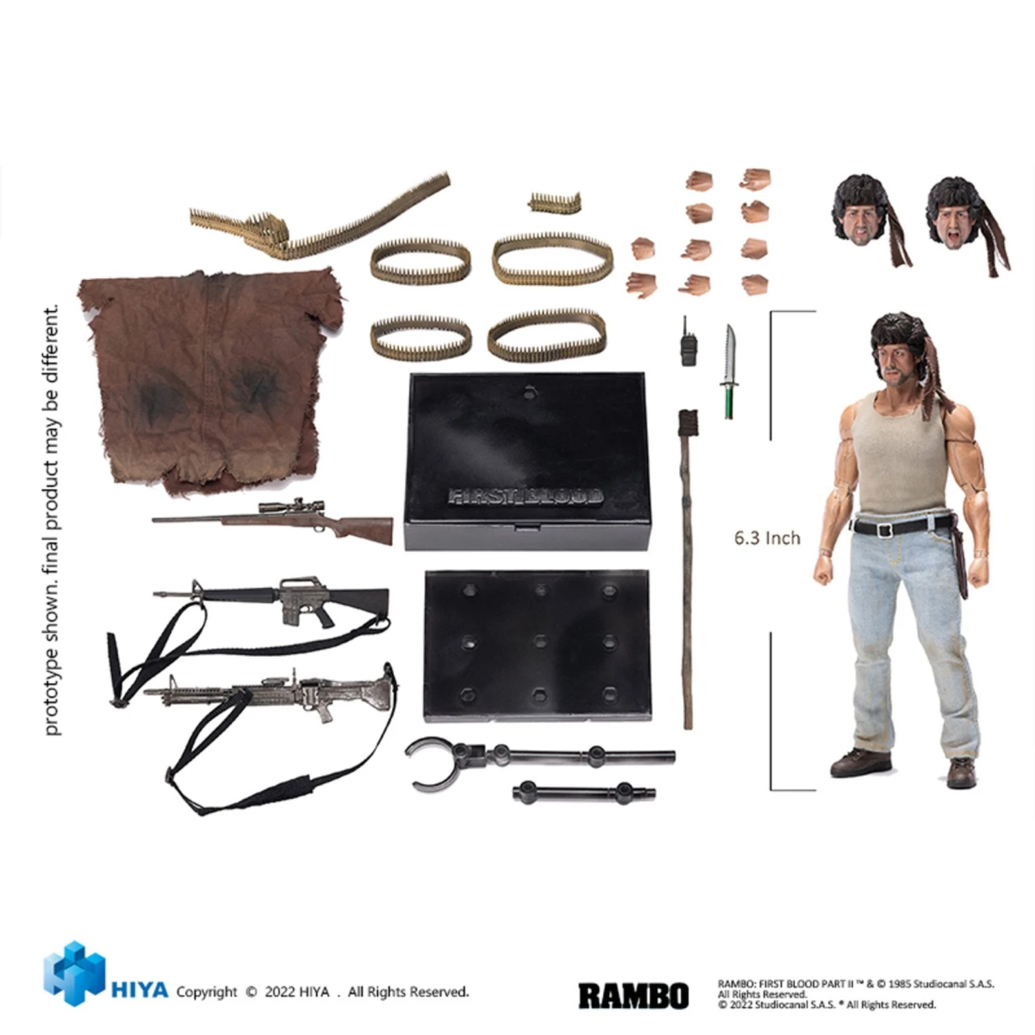 Rambo: First Blood Exquisite Super Series Previews Exclusive John J. Rambo (1:12 Scale) 4 Rambo: First Blood Exquisite Super Series Previews Exclusive John J. Rambo (1:12 Scale) - Image 2