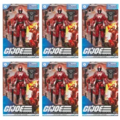 Hasbro G.I. Joe Classified Crimson Guard ARMY BUILDER SET OF 6