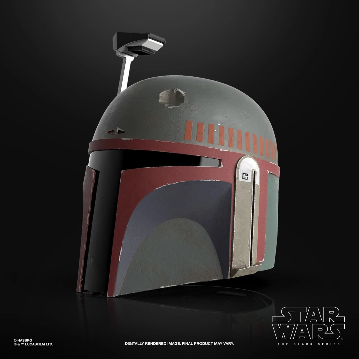 Hasbro Star Wars The Black Series Boba Fett (Re-Armored) Premium Electronic Helmet 4 Hasbro Star Wars The Black Series Boba Fett (Re-Armored) Premium Electronic Helmet - Image 3