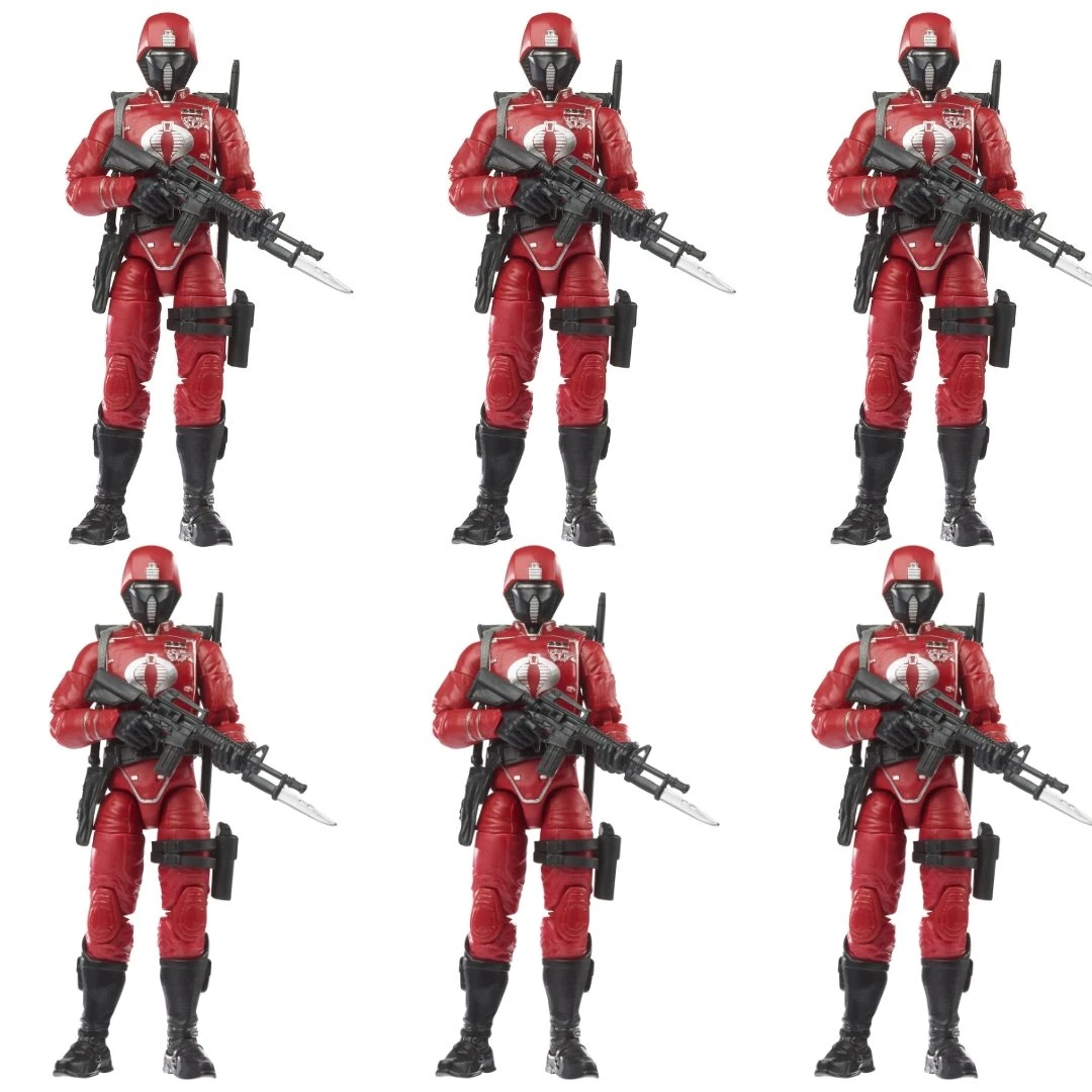 Hasbro G.I. Joe Classified Crimson Guard ARMY BUILDER SET OF 6 4 Hasbro G.I. Joe Classified Crimson Guard ARMY BUILDER SET OF 6 - Image 2