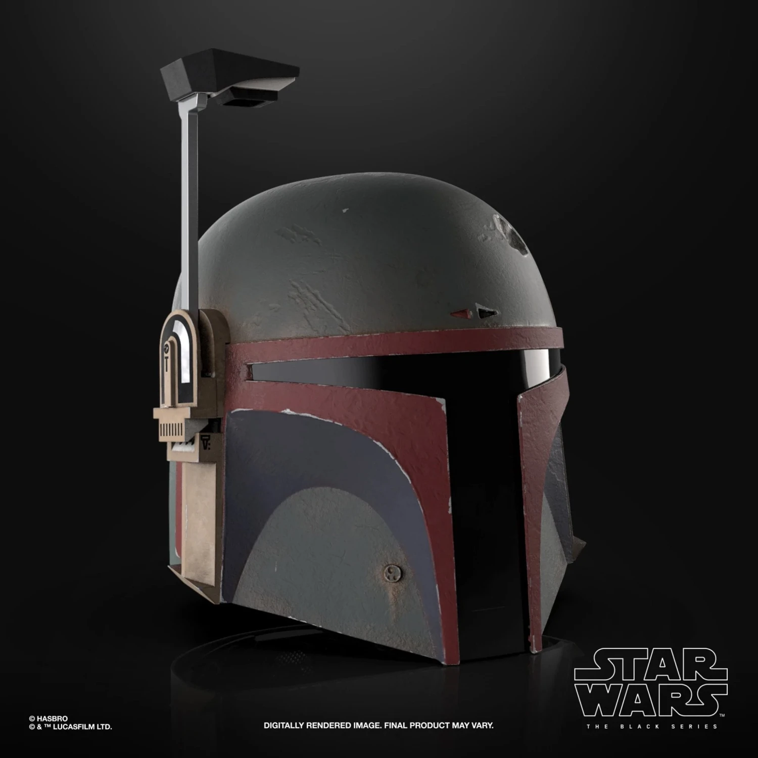Hasbro Star Wars The Black Series Boba Fett (Re-Armored) Premium Electronic Helmet 3 Hasbro Star Wars The Black Series Boba Fett (Re-Armored) Premium Electronic Helmet - Image 2