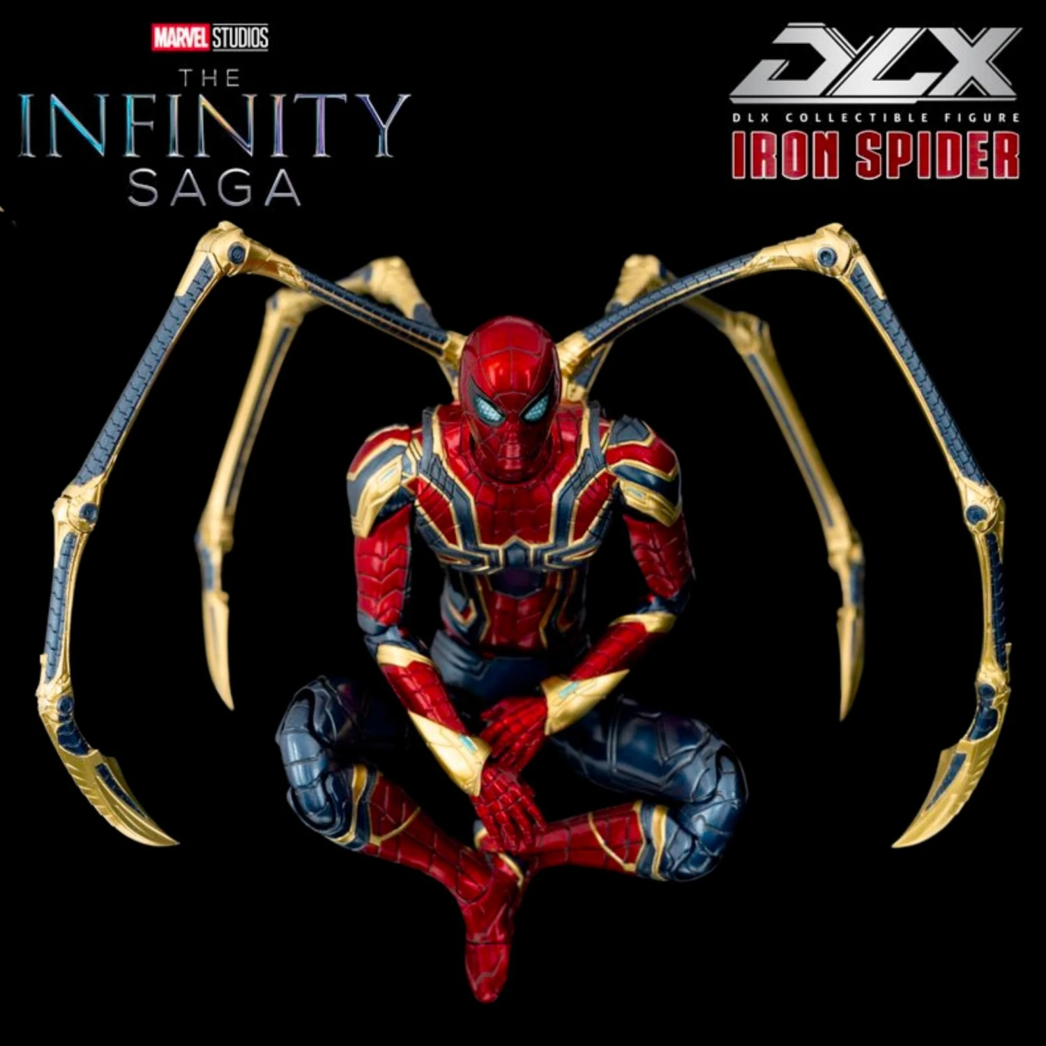 ThreeZero Marvel Studios: The Infinity Saga DLX Iron Spider Action Figure 3 ThreeZero Marvel Studios: The Infinity Saga DLX Iron Spider Action Figure