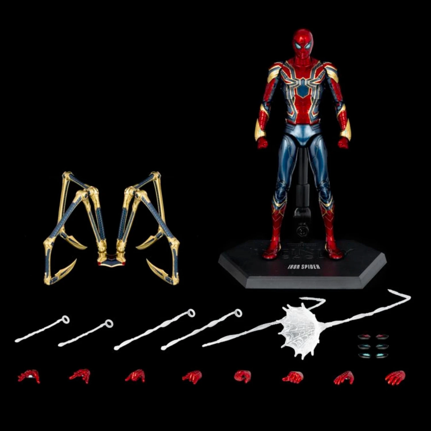 ThreeZero Marvel Studios: The Infinity Saga DLX Iron Spider Action Figure 4 ThreeZero Marvel Studios: The Infinity Saga DLX Iron Spider Action Figure - Image 2