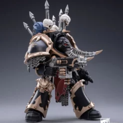 Joy Toy Warhammer 40K Black Legion Chaos Terminator Brother Bathalorr (1/18 Scale) -NERDZOIC Sales Bathalorr 5 419929