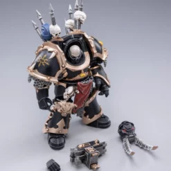 Joy Toy Warhammer 40K Black Legion Chaos Terminator Brother Bathalorr (1/18 Scale) -NERDZOIC Sales Bathalorr 6 656326