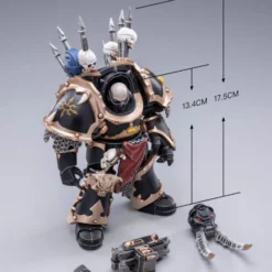 Joy Toy Warhammer 40K Black Legion Chaos Terminator Brother Bathalorr (1/18 Scale) -NERDZOIC Sales Bathalorr 7 467611