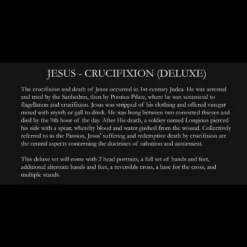 Biblical Adventures Deluxe Jesus Christ (Crucifixion) -NERDZOIC Sales Crucifixion 4 759593