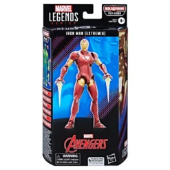Hasbro Marvel Legends Extremis Iron Man (Puff Adder BAF) -NERDZOIC Sales F66175L00 pkg 22 Online 2000SQ 462979