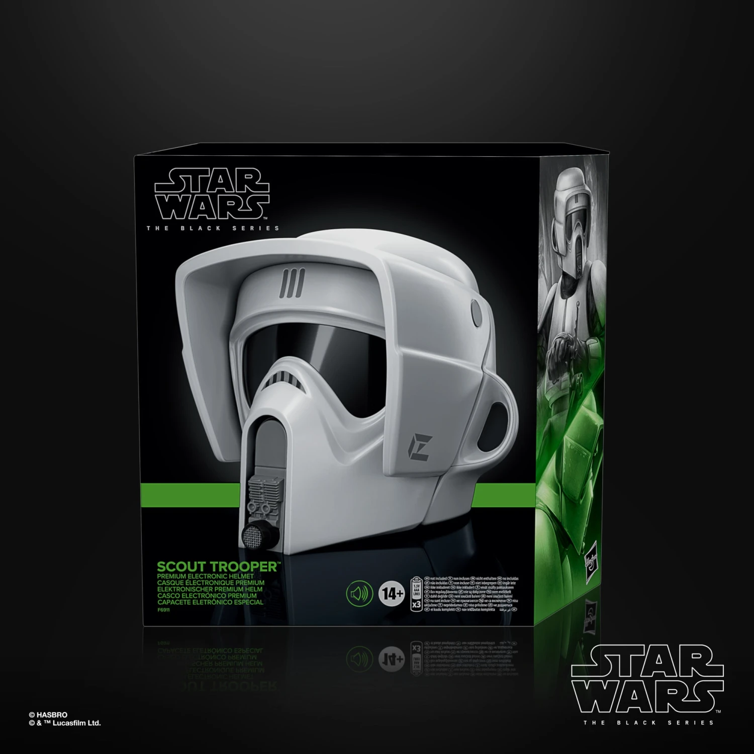 Hasbro Star Wars The Black Series Biker Scout Helmet 9 Hasbro Star Wars The Black Series Biker Scout Helmet - Image 7