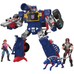 Hasbro Transformers Collaborative G.I. Joe Mash-Up: Soundwave Dreadnok Thunder Machine, Zartan & Zarana
