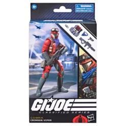 Hasbro G.I. Joe Classified #85 Crimson Viper 25 Hasbro G.I. Joe Classified #85 Crimson Viper -NERDZOIC Sales F74685X00 pkg 23 2000px 300DPI