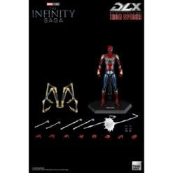 ThreeZero Marvel Studios: The Infinity Saga DLX Iron Spider Action Figure 22 ThreeZero Marvel Studios: The Infinity Saga DLX Iron Spider Action Figure -NERDZOIC Sales IRON03 423323