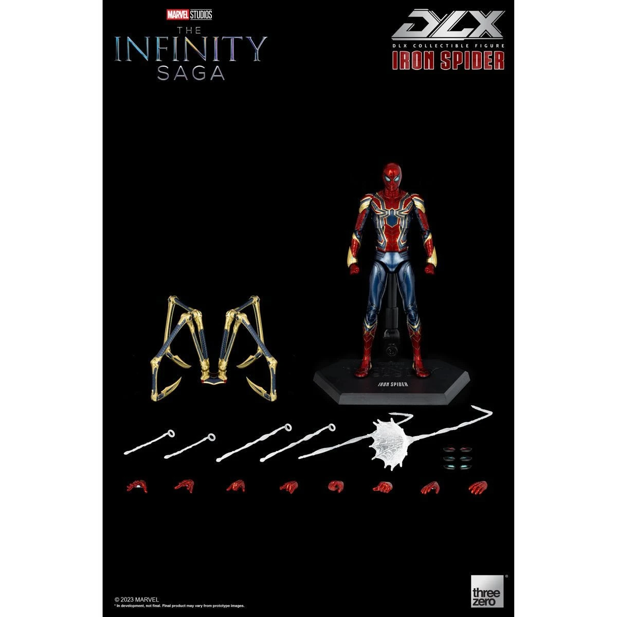 ThreeZero Marvel Studios: The Infinity Saga DLX Iron Spider Action Figure 7 ThreeZero Marvel Studios: The Infinity Saga DLX Iron Spider Action Figure - Image 5