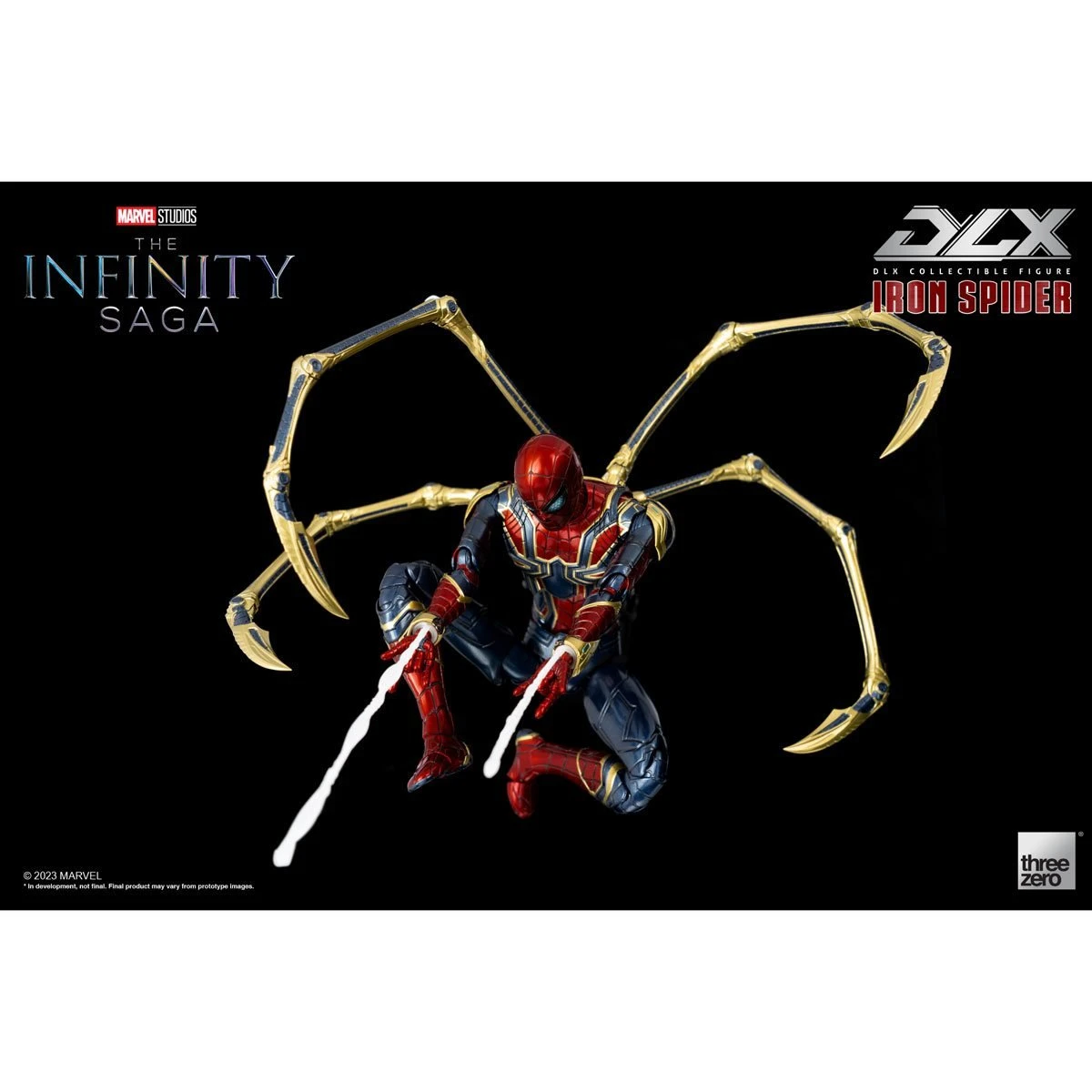 ThreeZero Marvel Studios: The Infinity Saga DLX Iron Spider Action Figure 15 ThreeZero Marvel Studios: The Infinity Saga DLX Iron Spider Action Figure - Image 13