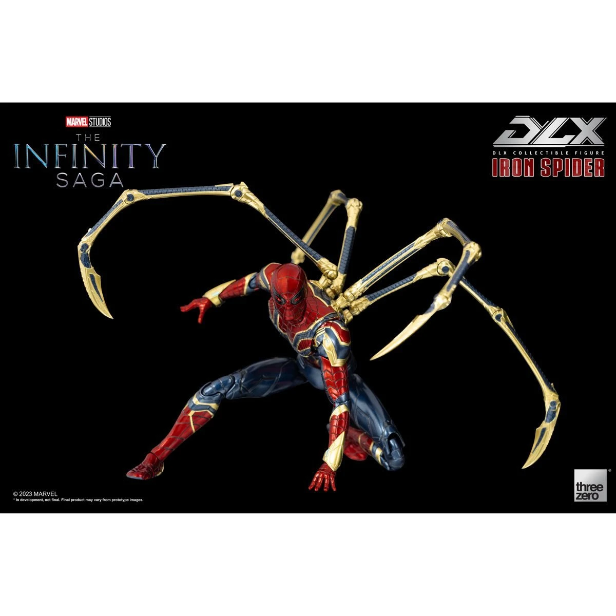 ThreeZero Marvel Studios: The Infinity Saga DLX Iron Spider Action Figure 17 ThreeZero Marvel Studios: The Infinity Saga DLX Iron Spider Action Figure - Image 15