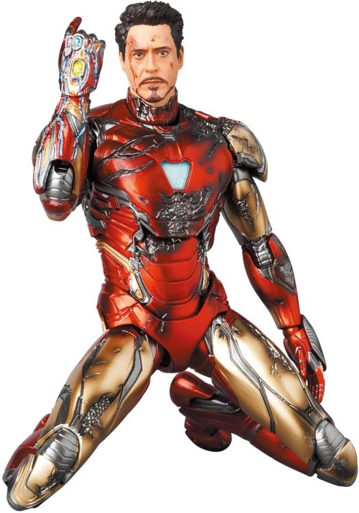 Medicom Avengers: Endgame MAFEX No.195 Iron Man Mark 85 (Battle Damaged) 8 Medicom Avengers: Endgame MAFEX No.195 Iron Man Mark 85 (Battle Damaged) - Image 6
