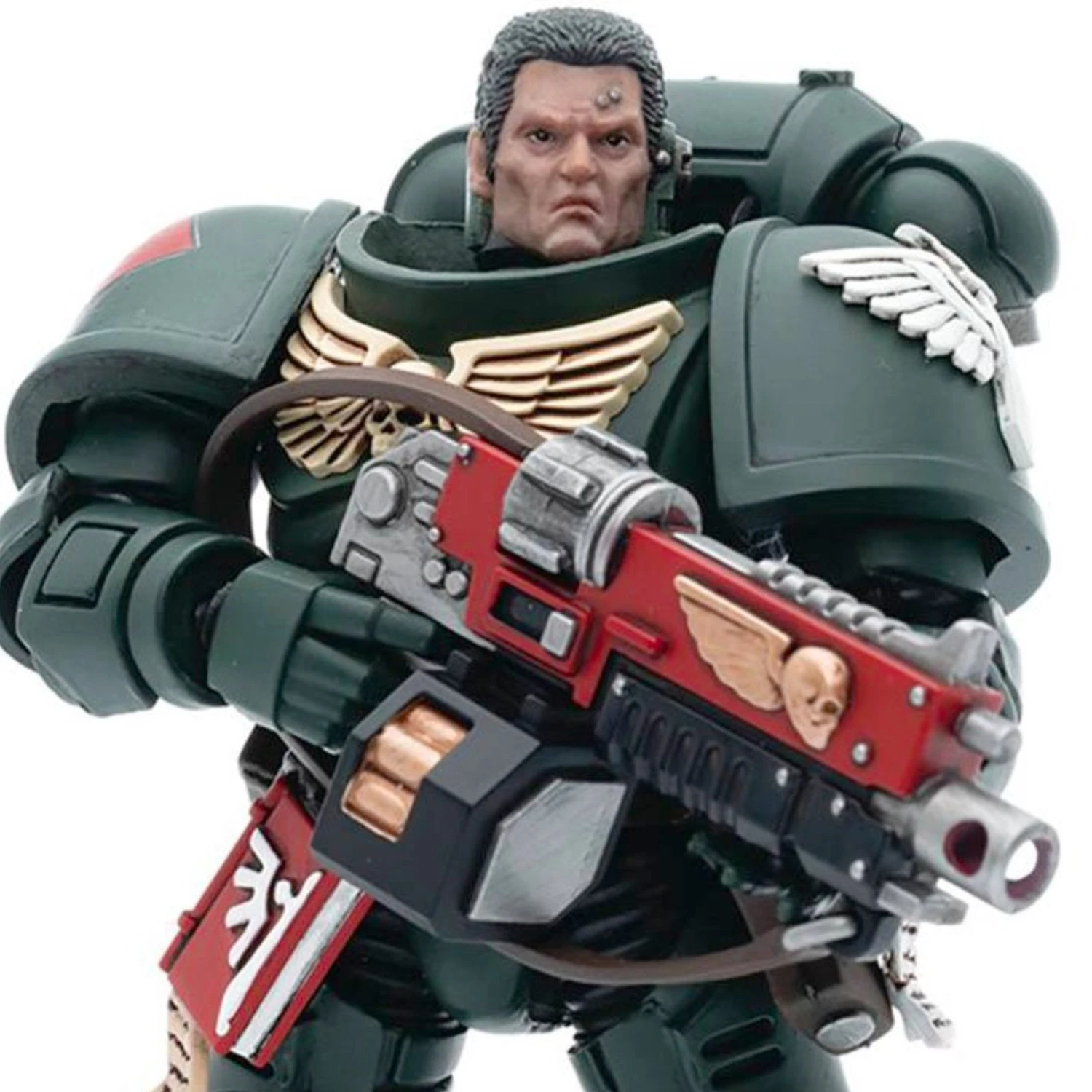 Joy Toy Warhammer 40k Dark Angels Intercessors Brother Asharr (1/18 Scale) 4 Joy Toy Warhammer 40k Dark Angels Intercessors Brother Asharr (1/18 Scale) - Image 2