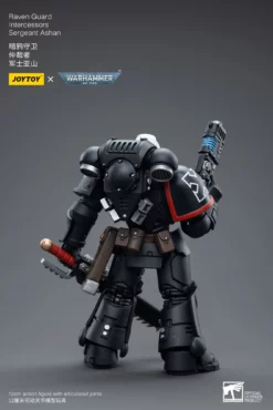 Joy Toy Warhammer 40k Raven Guard Intercessors Sergeant Ashan (1/18 Scale) -NERDZOIC Sales ashan1