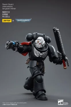 Joy Toy Warhammer 40k Raven Guard Intercessors Sergeant Ashan (1/18 Scale) -NERDZOIC Sales ashan3