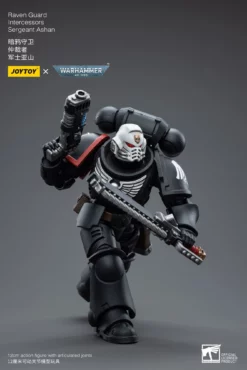 Joy Toy Warhammer 40k Raven Guard Intercessors Sergeant Ashan (1/18 Scale) -NERDZOIC Sales ashan5