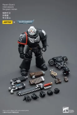 Joy Toy Warhammer 40k Raven Guard Intercessors Sergeant Ashan (1/18 Scale) -NERDZOIC Sales ashan7