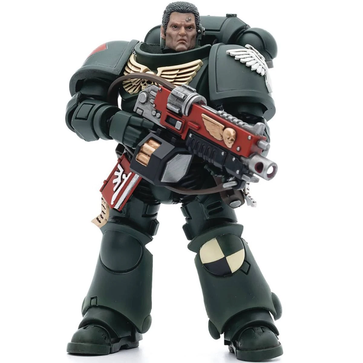 Joy Toy Warhammer 40k Dark Angels Intercessors Brother Asharr (1/18 Scale) 3 Joy Toy Warhammer 40k Dark Angels Intercessors Brother Asharr (1/18 Scale)