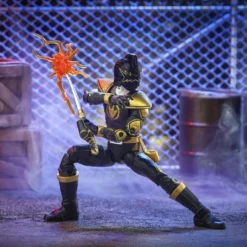 Hasbro Power Rangers Lightning Collection Dino Thunder Black Ranger -NERDZOIC Sales blackrang04 368367
