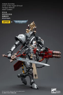 Joy Toy Warhammer 40k Adepta Sororitas Battle Sisters Order Of The Argent Shroud Paragon Warsuit Sister Collaen (1/18 Scale) -NERDZOIC Sales collaen5