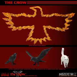 The Crow Mezco One:12 Collective Action Figure -NERDZOIC Sales crow10 542845