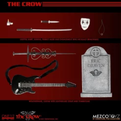 The Crow Mezco One:12 Collective Action Figure -NERDZOIC Sales crow11 834700