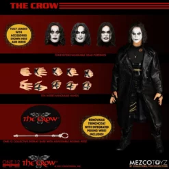 The Crow Mezco One:12 Collective Action Figure -NERDZOIC Sales crow12 483273