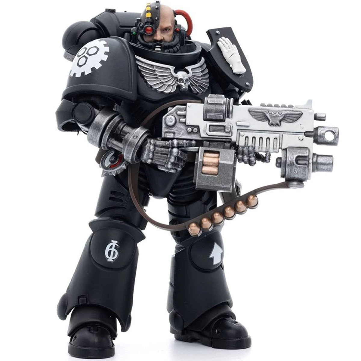 Joy Toy Warhammer 40k Iron Hands Intercessors Brother Ignar (1/18th Scale) 5 Joy Toy Warhammer 40k Iron Hands Intercessors Brother Ignar (1/18th Scale) - Image 3
