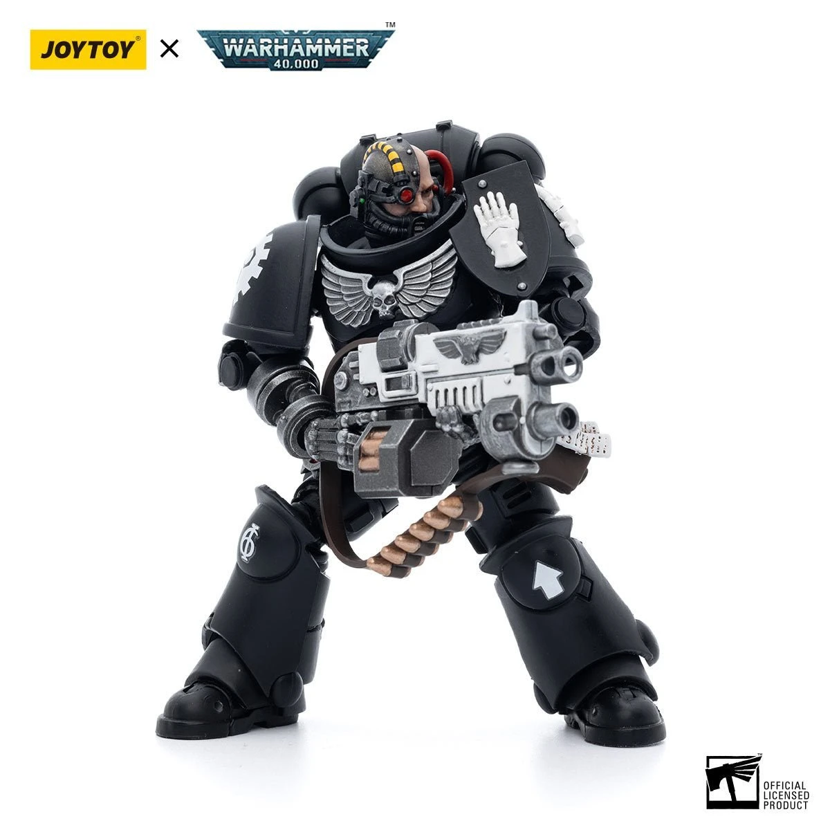 Joy Toy Warhammer 40k Iron Hands Intercessors Brother Ignar (1/18th Scale) 7 Joy Toy Warhammer 40k Iron Hands Intercessors Brother Ignar (1/18th Scale) - Image 5