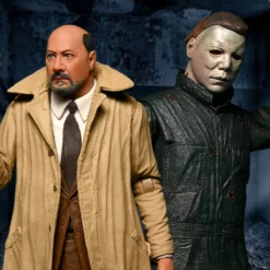 NECA Halloween Michael Myers & Dr Loomis 2-Pack