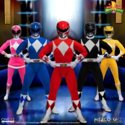 Mighty Morphin Power Rangers Mezco One:12 Collective Deluxe Box Set -NERDZOIC Sales power03 553439