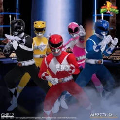 Mighty Morphin Power Rangers Mezco One:12 Collective Deluxe Box Set -NERDZOIC Sales power04 573951