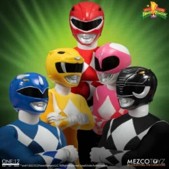 Mighty Morphin Power Rangers Mezco One:12 Collective Deluxe Box Set -NERDZOIC Sales power06 872497