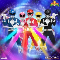 Mighty Morphin Power Rangers Mezco One:12 Collective Deluxe Box Set -NERDZOIC Sales power14 677093