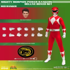Mighty Morphin Power Rangers Mezco One:12 Collective Deluxe Box Set -NERDZOIC Sales power16 755964