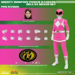 Mighty Morphin Power Rangers Mezco One:12 Collective Deluxe Box Set -NERDZOIC Sales power22 148876