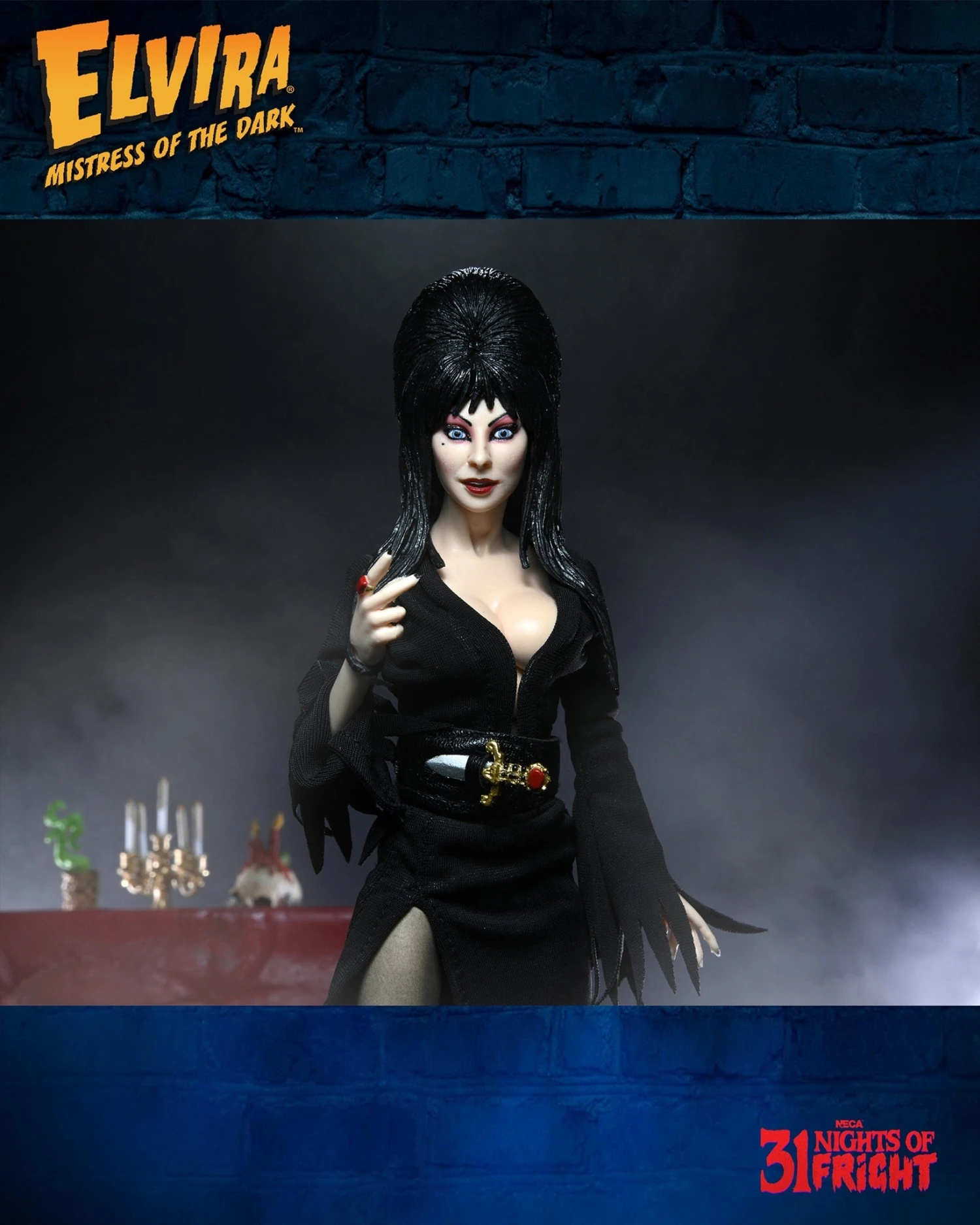 NECA Elvira Mistress Of The Dark (8" Scale) 5 NECA Elvira Mistress Of The Dark (8" Scale) - Image 3