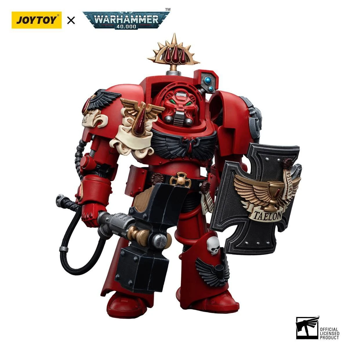 Joy Toy Warhammer 40,000 Blood Angels Assault Terminators Brother Taelon (1/18 Scale) 5 Joy Toy Warhammer 40,000 Blood Angels Assault Terminators Brother Taelon (1/18 Scale) - Image 3