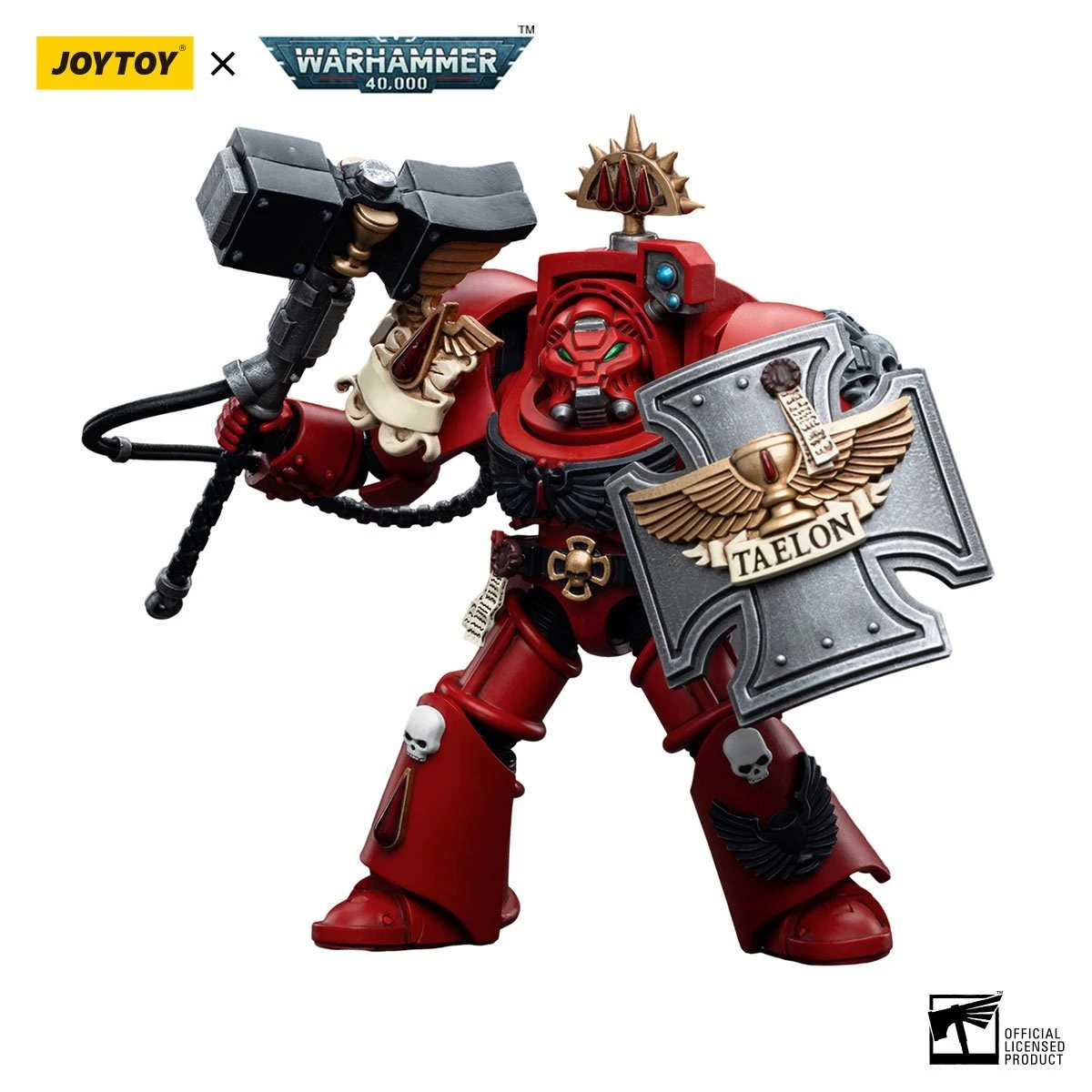 Joy Toy Warhammer 40,000 Blood Angels Assault Terminators Brother Taelon (1/18 Scale) 8 Joy Toy Warhammer 40,000 Blood Angels Assault Terminators Brother Taelon (1/18 Scale) - Image 6