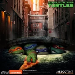 Teenage Mutant Ninja Turtles Deluxe Mezco One:12 Collective Boxed Set -NERDZOIC Sales teenage06