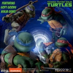 Teenage Mutant Ninja Turtles Deluxe Mezco One:12 Collective Boxed Set -NERDZOIC Sales teenage10