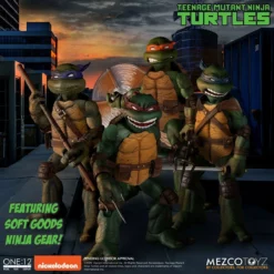 Teenage Mutant Ninja Turtles Deluxe Mezco One:12 Collective Boxed Set -NERDZOIC Sales teenage19 197793